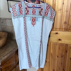 Johnny was linen dress large